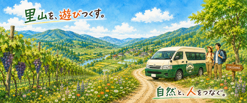 里山体験プログラムを実施します